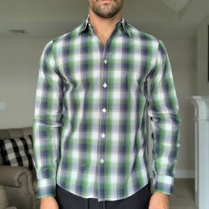 Michael Kors Plaid Patterned Shirt